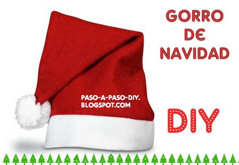 Cómo hacer un gorro de Navidad fácil / DIY