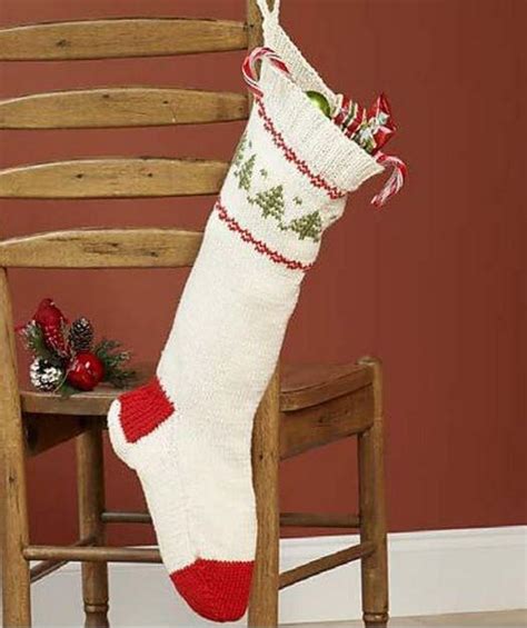 Knit Stocking for Christmas | AllFreeChristmasCrafts.com