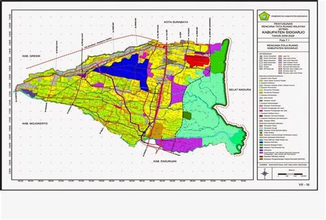 Kawasan Peruntukan Industri di Sidoarjo: Peta Sidoarjo | Peta, Sidoarjo ...