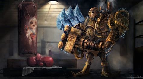 Blitzcrank League Of Legends Fan Art 4 League Of Legends Fan-Art | Art-of-LoL