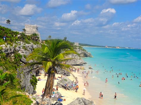 Tulum Ruins - One Of The Best Preserved Coastal Mayan Sites