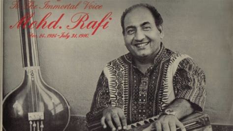 Recalling Mohammed Rafi's greatest hits