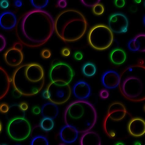 Seamless Rainbow Circles Background Free Stock Photo - Public Domain Pictures