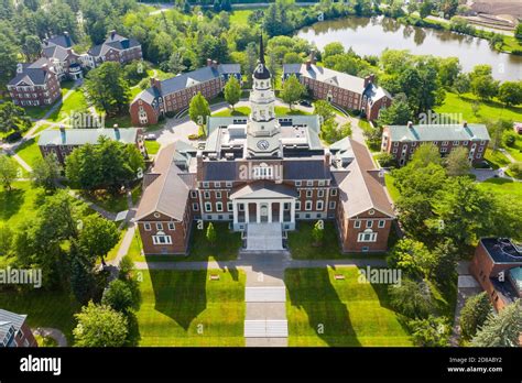 Colby College Campus, Waterville, Maine, USA Stock Photo - Alamy