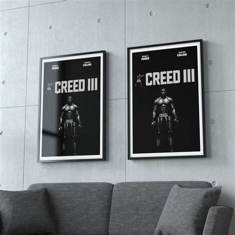 Michael B. Jordan Creed 3 Poster - Happy Place for Music Lovers