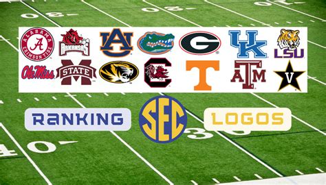 Sec College Team Logos