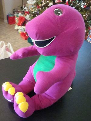 Barney * Talking Interactive 18" Plush Doll * #71245 Playskool * 1996 talks | #402646878