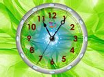 Crystal Clock screensaver makes time work wonders!