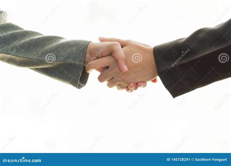 Hand of Business Couple Shaking Hands. Stock Image - Image of formal, business: 145728291