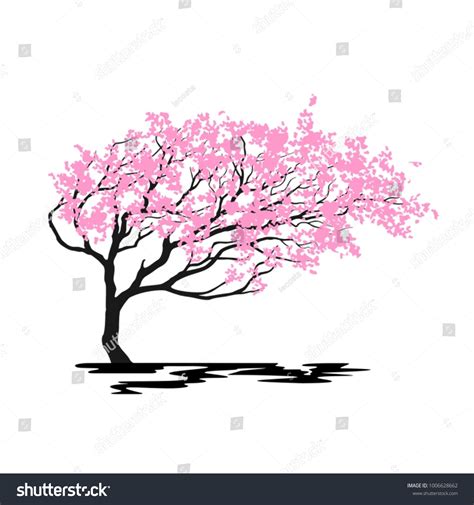 Vector Tree On White Background Stock Vector (Royalty Free) 1006628662 | Shutterstock