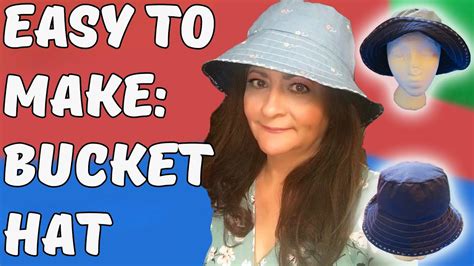 How to sew a Bucket Hat: DIY Sewing Tutorial - YouTube