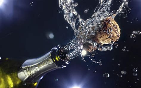 Happy New Year Champagne wallpaper | holidays | Wallpaper Better