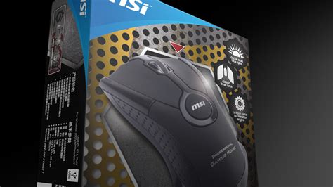 MSI gaming: gaming mouse package design on Behance