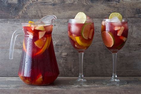 A Delicious Sangria Recipe for Parties | Receta | Recetas de sangría, Bebidas de frutas con ...