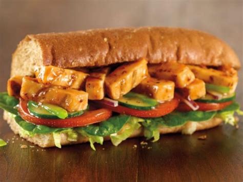 SUBWAY’S SWEET ONION CHICKEN TERIYAKI SANDWICH.