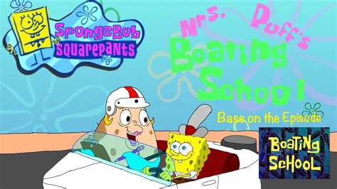 SpongeBob Mrs Puff Boating School Game - YouTube