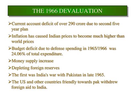 PPT - REASONS & EFFECTS OF DEVALUATION OF CURRENCY PowerPoint ...