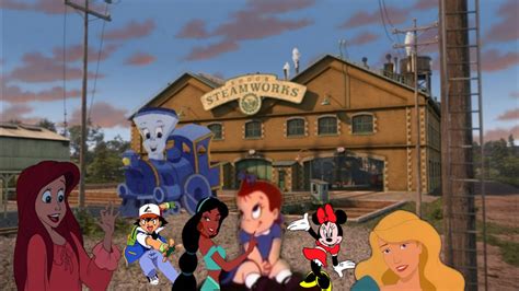 Tillie and her friends at the steamworks by StoneKieran07 on DeviantArt