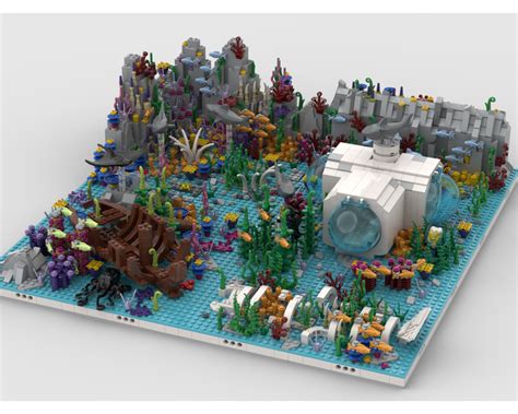 LEGO MOC Modular Ocean | build from 5 MOCs by gabizon | Rebrickable ...