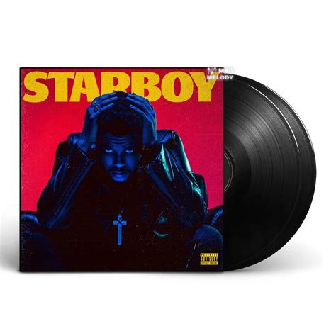 The Weeknd - Starboy (2016) Gatefold Translucent Red Vinyl 2xLP | Mad Melody