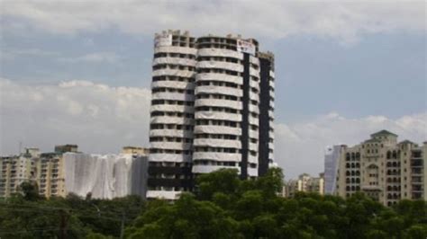 Noida twin tower demolition today, all eyes on it