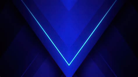 2560x1440 Blue Triangle Abstract 4k 1440P Resolution ,HD 4k Wallpapers ...