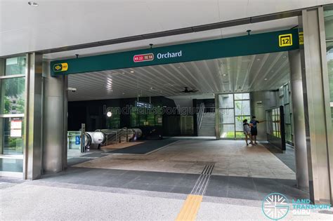 Orchard MRT Station – Exit 12 | Land Transport Guru