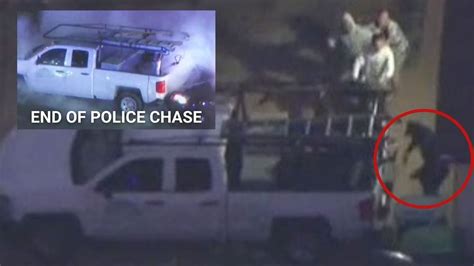 Los Angeles County Police Engaged in High-Speed Chase of Stolen Truck