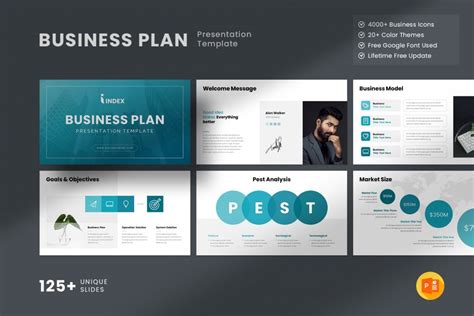 Business Plan Powerpoint Presentation Template - Design Cuts
