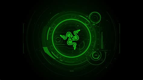 Razer, Green, Gaming Series, Snake, Logo