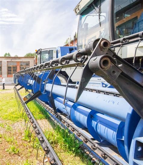 Harvester for harvesting stock photo. Image of land, equipment - 96146638