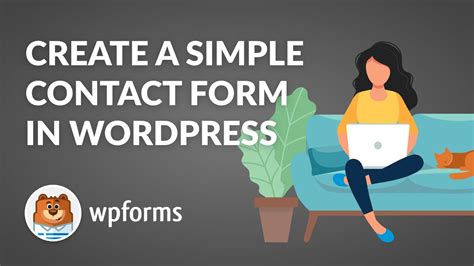 How to Create a Simple Contact Form in WordPress with WPForms | Quick ...