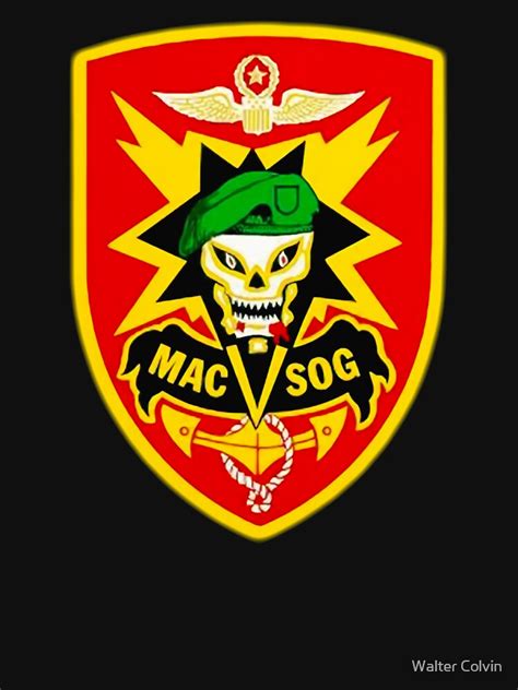 "Macv-Sog Patch" T-shirt by Skyviper | Redbubble