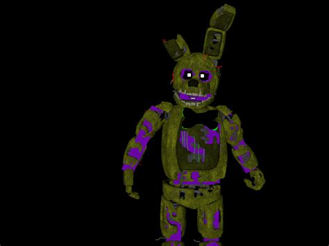 c4d Purple Guy in Springtrap by WitheredFoxyArt on DeviantArt