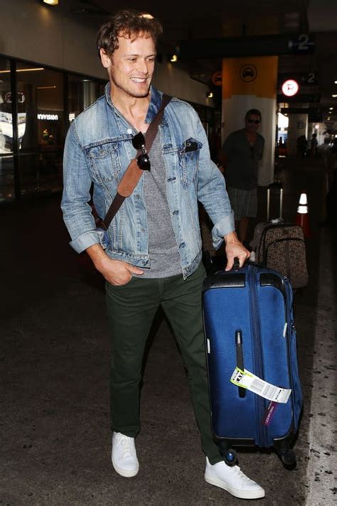 Sam Heughan Is Looking Stylish as Hell Right Now