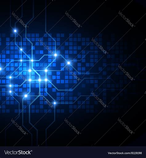 Abstract technology background Royalty Free Vector Image