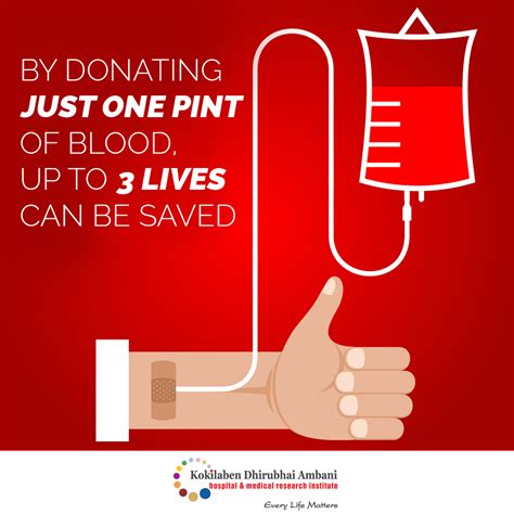 Donate Blood! - Health Tips from Kokilaben Hospital