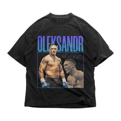 90s Graphic Style Oleksandr Usyk T-Shirt - Oleksandr Usyk - Oleksandr ...