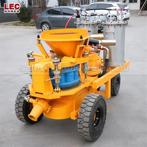 newest wet mix shotcrete machine for concrete application--Leadcrete engineering machinery