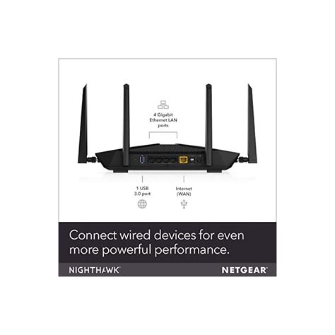 NETGEAR Nighthawk AX6 WiFi Router AX5400 RAX50-100NAS Review • Bhanza