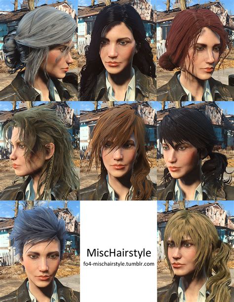 MiscHairstyle1.6 Download 47 New hairs for male... - Fallout 4 Mods: MiscHairstyle ...