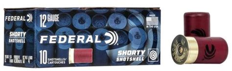 Federal Shorty Shotshells 12 Gauge - 1.75" - #4 Buckshot - 15 Pellets ...