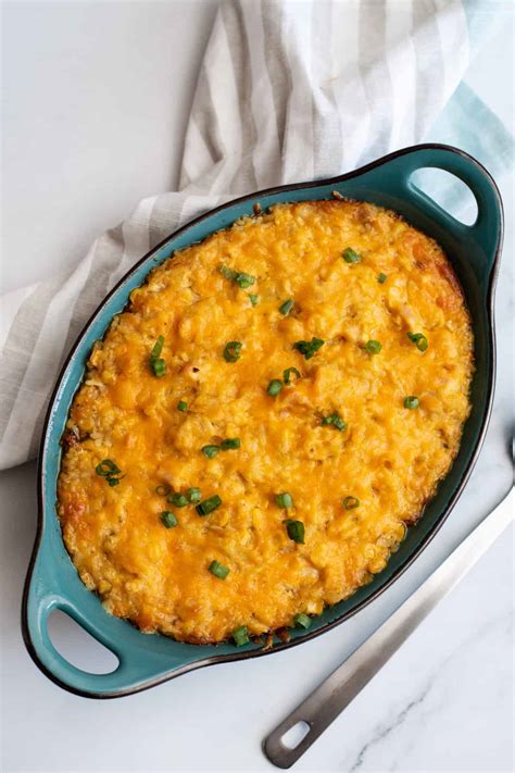 Cheesy Chicken and Corn Casserole - Southern Plate