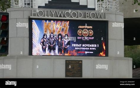 Los Angeles, California, USA 26th May 2023 Kiss Hollywood Bowl Concert ...