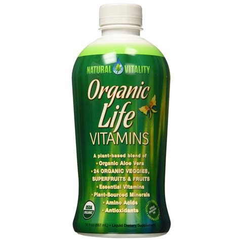 Natural Vitality Liquid Organic Life Vitamins – 30 fl oz – Cornerstone ...