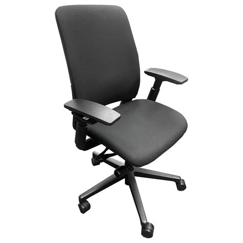 Steelcase Amia Series Black Fabric Task Chair | Office Furniture Plus ...