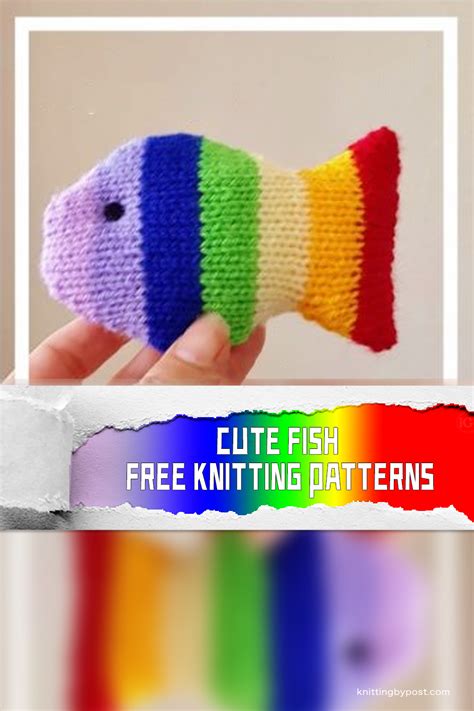 FREE Cute Fish Knitting Patterns - iGOODideas.com