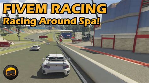 Racing Around Spa In GTA! - GTA FiveM Racing №42 - YouTube