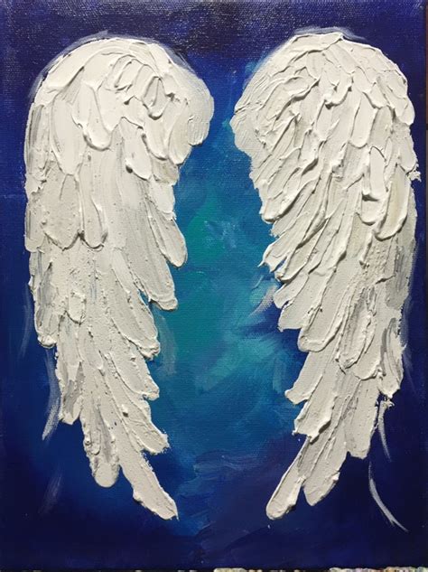 Angel Wings Painting. Have your very own custom Angel Wings | Etsy