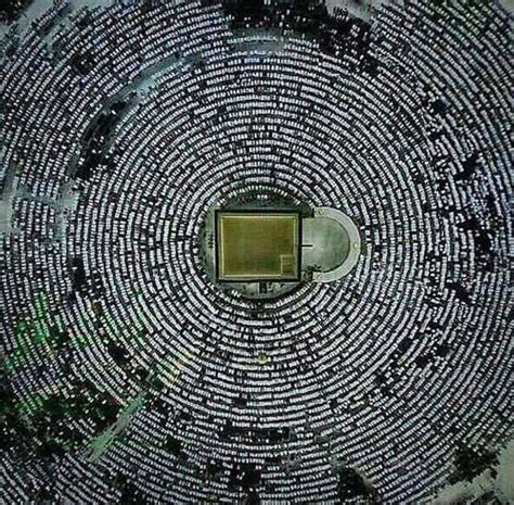 Top view of Kaaba, Mecca : r/pics